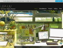 Tablet Screenshot of lealiu.com